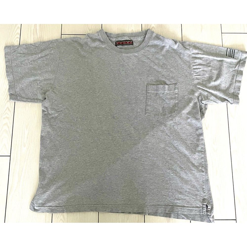 Faconnable Sport mens gray‎ short sleeve t-shirt Size 3XL